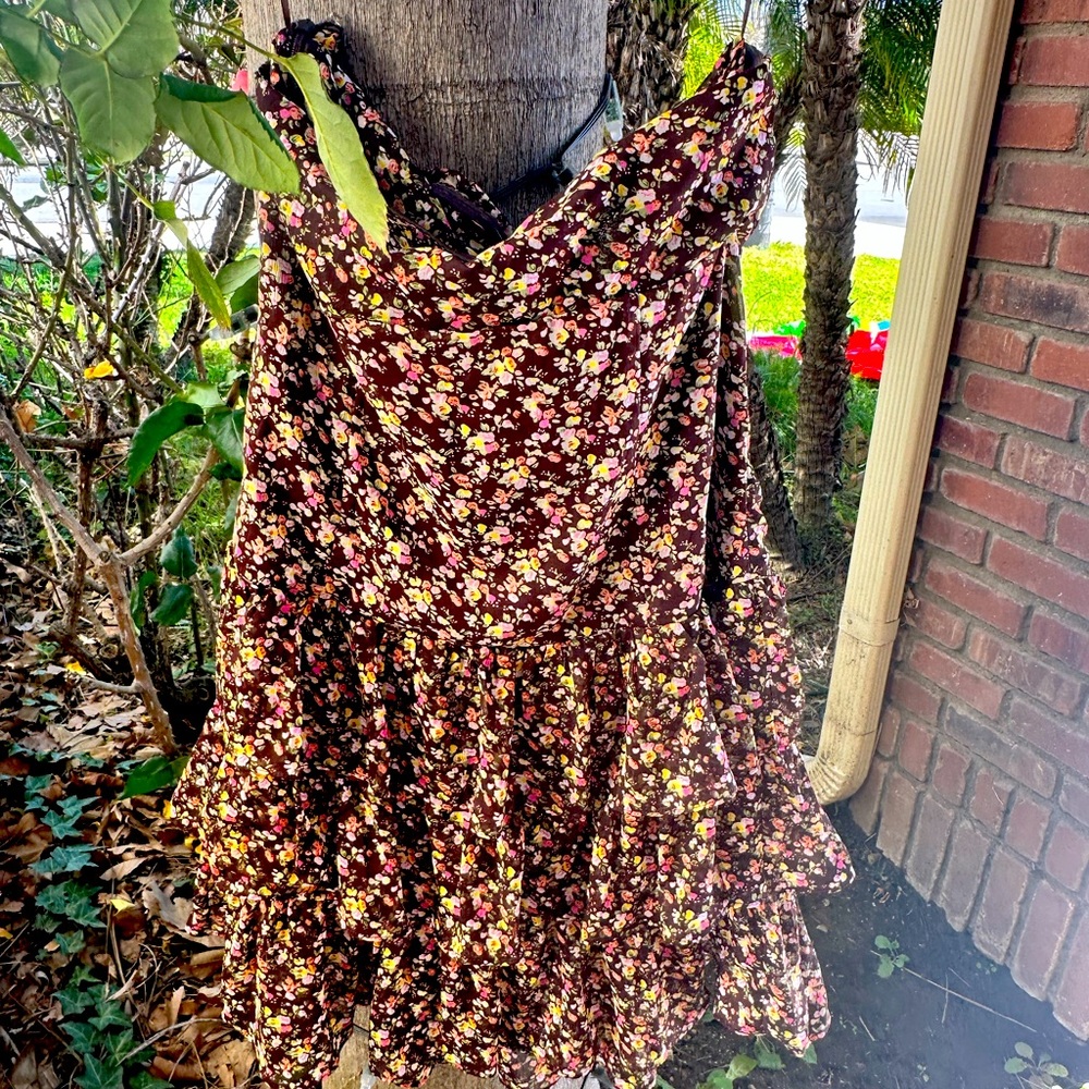 Express floral dress